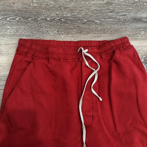 Rick Owens DRKSHDW Collection Drawstring Prisoner Pants - bruise - Picture 6 of 7